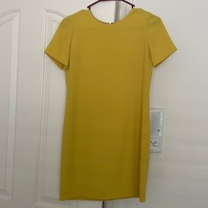 Babaton (Aritzia) Yellow Shirt Dress - Size 00
